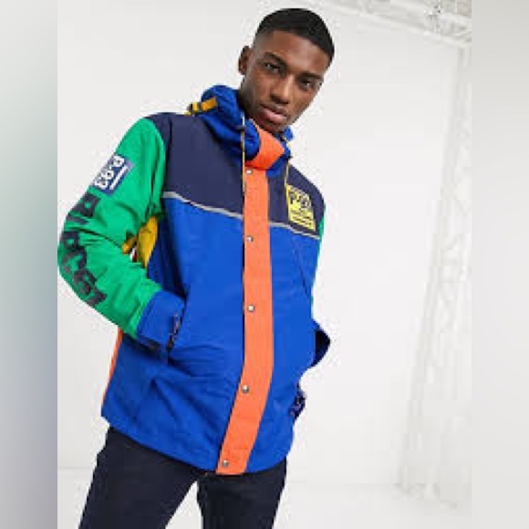 Ralph Lauren colorblock raincoat - Picture 6 of 15